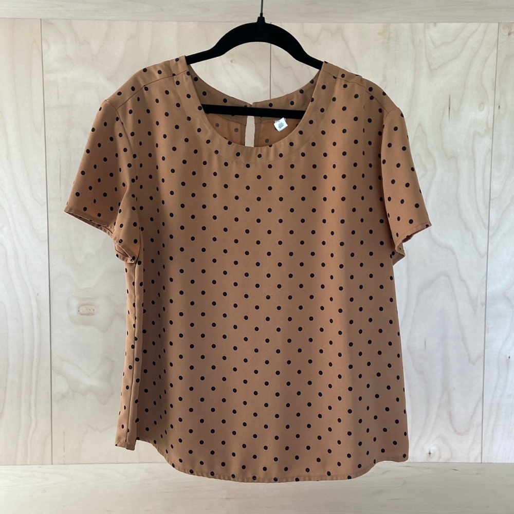BP polka dot blouse - size S
